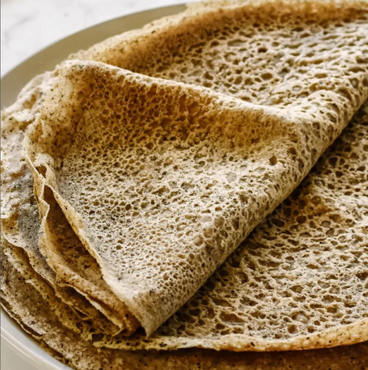 Fermented Buckwheat Crêpes
