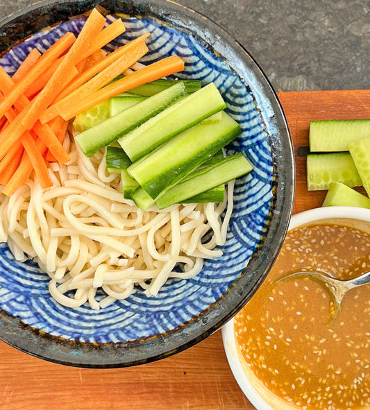 Myah's refreshing Miso and Sesame dressing!